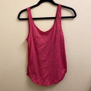 Size 2 Pink Lululemon Tank Top